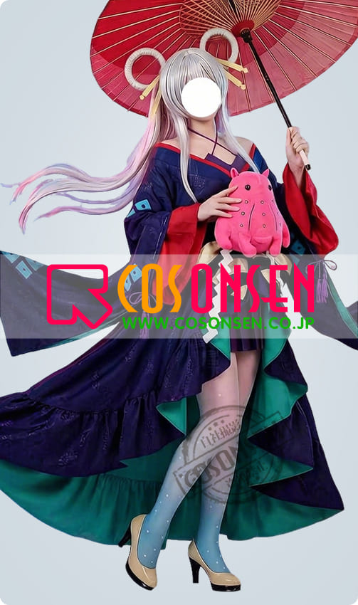 月見ヤチヨ コスプレ衣装 フルセット Monenjoy 超かぐや姫！ 月見ヤチヨ コスプレ衣装 ヘアアクセサリー付