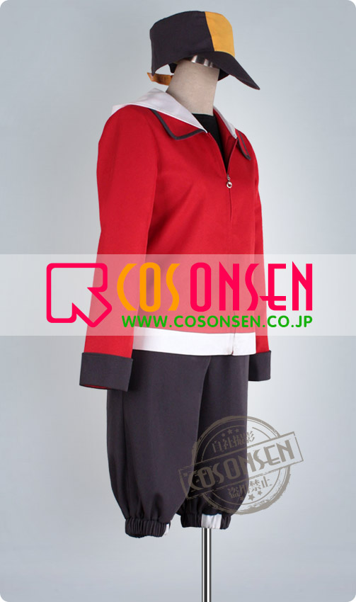 ポケモン コスプレ衣装 ハートゴールド コスプレ衣装 主人公 コスプレ衣装