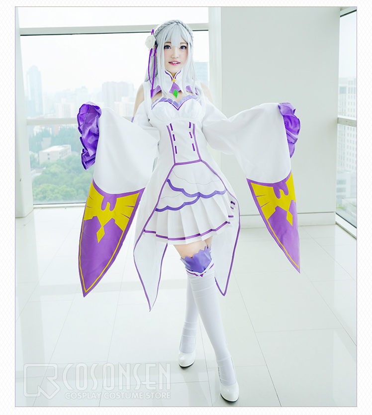 Re ゼロから始める異世界生活 リゼロ エミリア コスプレ衣装 Cosonsen コスプレ通販