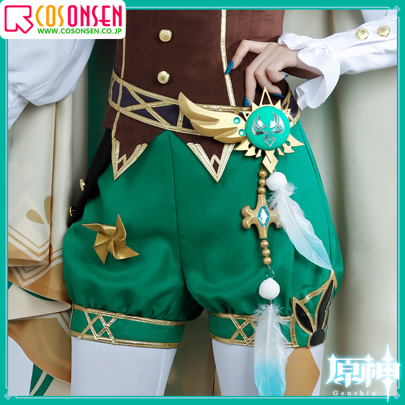 原神 げんしん genshin ウェンティ コスプレ 衣装 cosplay イベント パーティー コスチューム 変装 仮装 原神Project コスプレ Genshin ウェンティ コスチュム コスプレ衣装 原