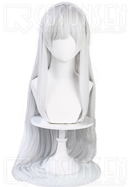 Re：ゼロから始める異世界生活 エミリア コスプレウィッグ 髪飾りなし