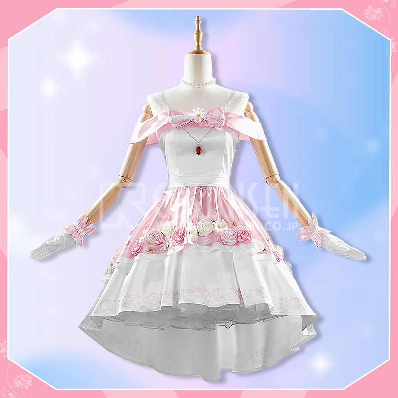 【ウマ娘】ニシノフラワー　コスプレ　セット ウマ娘プリティーダービー Sweet Juneberry 花嫁 ニシノフラワー