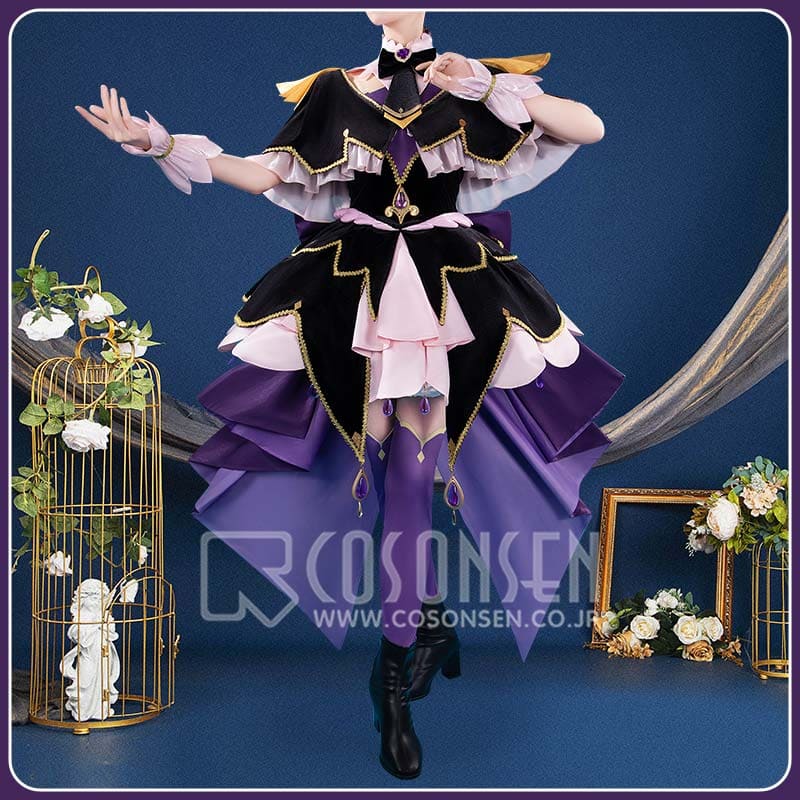 名探偵プリキュア！キュアアルカナ・シャドウ コスプレ衣装- Cosonsen