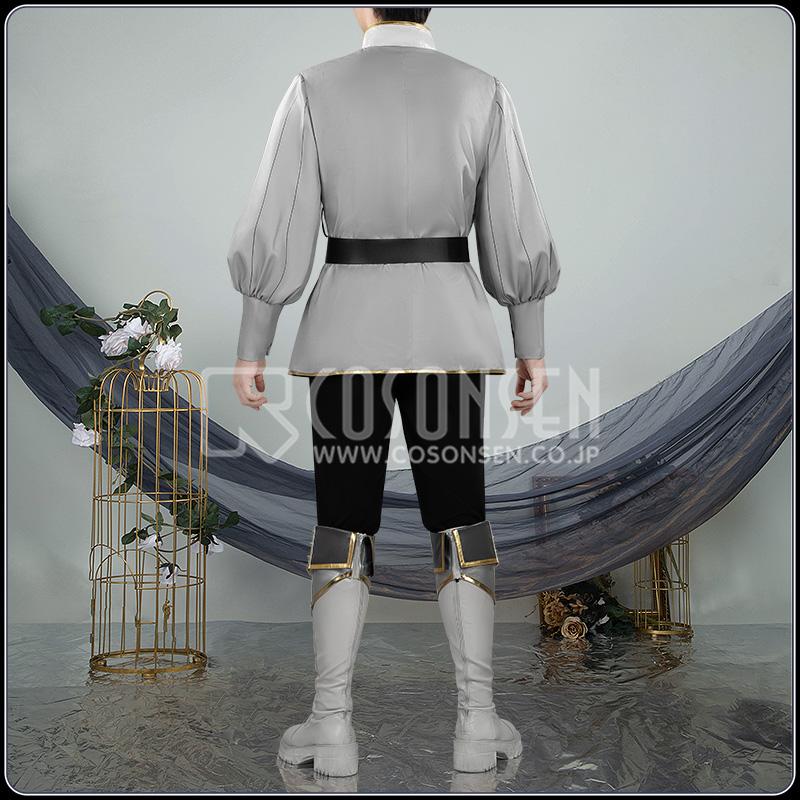 ツイステ風 [夜明けの甲冑] シルバー コスプレ衣装