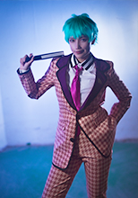 ヒプノシスマイク -Division Rap Battle- オオサカ・ディビジョン どついたれ本舗 白膠木簓 コスプレ衣装