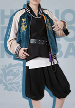 ヒプノシスマイク -Division Rap Battle- +ナゴヤ・ディビジョン Bad Ass Temple 波羅夷空却 コスプレ衣装