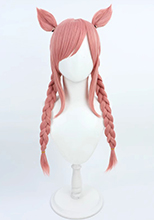 ウマ娘プリティーダービー  愛麗♡キョンシー  アグネスデジタル コスプレウィッグ