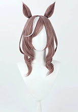 ウマ娘プリティーダービー マチカネタンホイザ コスプレウィッグ 耳付き