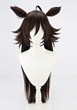 ウマ娘プリティーダービー ミスターシービー コスプレウィッグ 耳付き