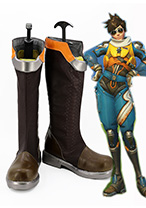 Overwatch OW オーバーウォッチ スリップストリーム トレーサー レナ・オクストン コスプレ靴