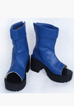 NARUTO-ナルト- 厚底ソール ブルー コスプレ靴