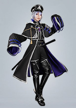 刀剣乱舞 とうらぶ 新刀剣男士 打刀 大慶直胤 コスプレ衣装 （防具なし）